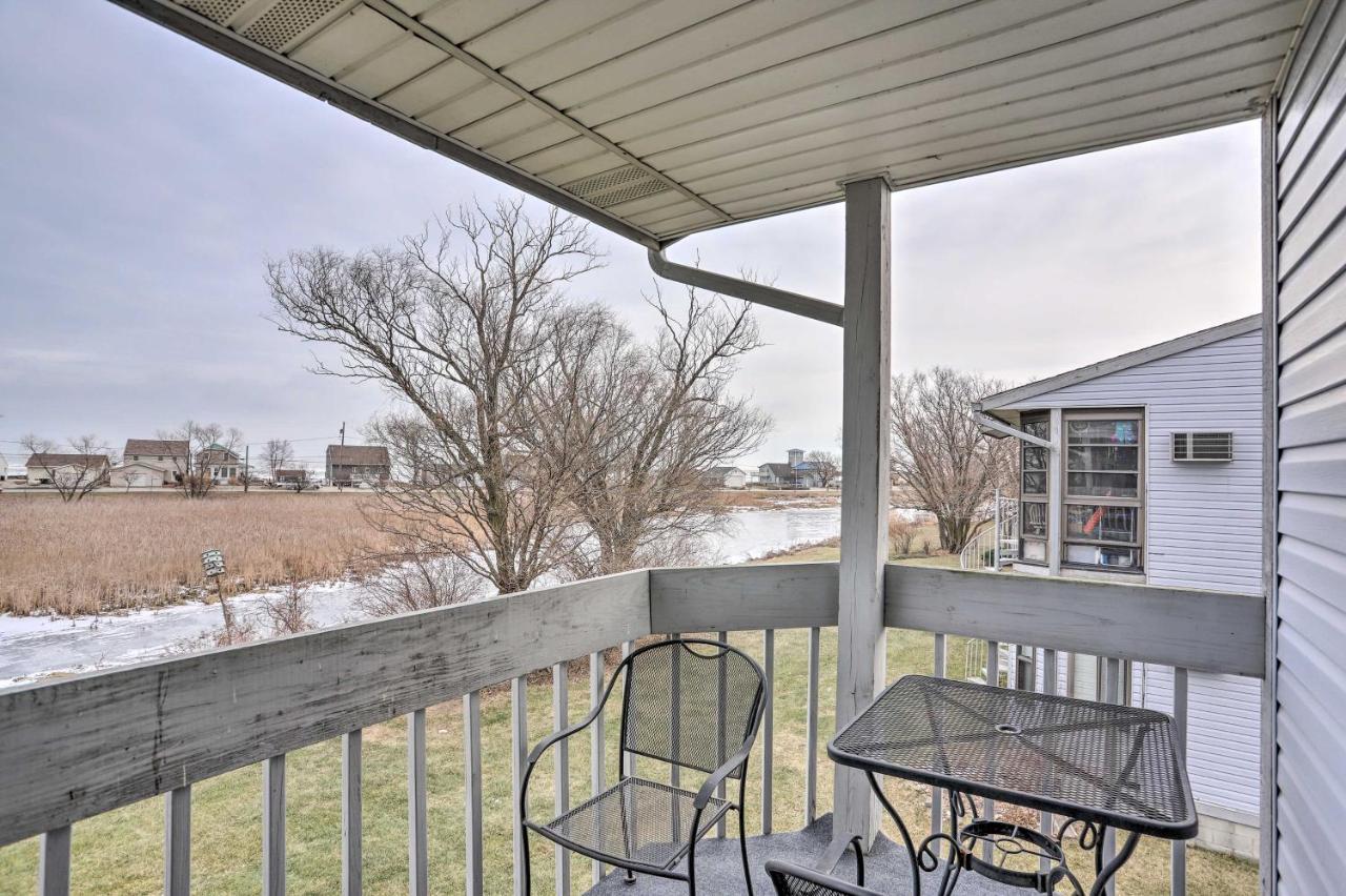 Condo With Balcony, Dock And Access To Lake Erie Sand Beach Zewnętrze zdjęcie